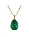 Mini Drop kaulakoru majestic green