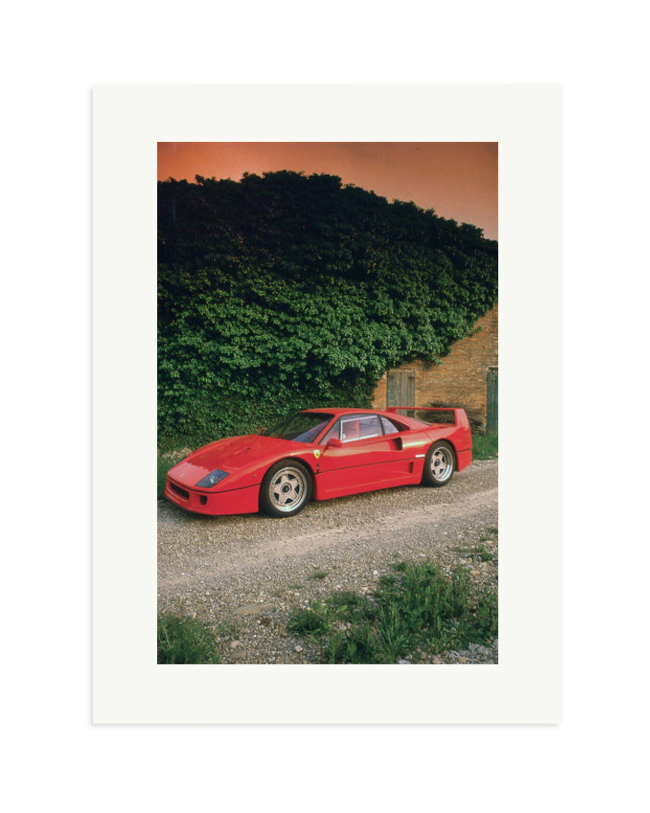 F40 Press Launch Print Only / XL