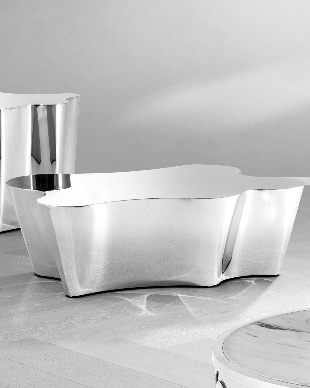 Sceptre soffbord silver