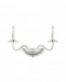Brigitte Double Sconce Polished Nickel Small