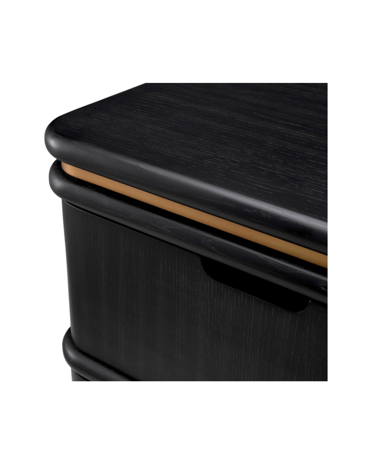 Costanzo Bedside Table Charcoal Grey