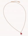 Delphine Necklace Pink Ruby