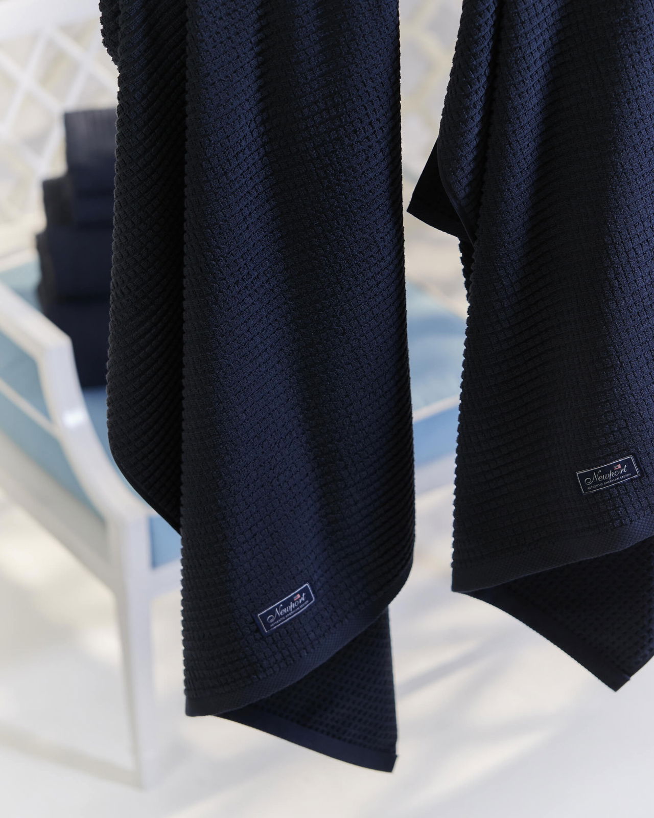 Fisher Island Towel Blue