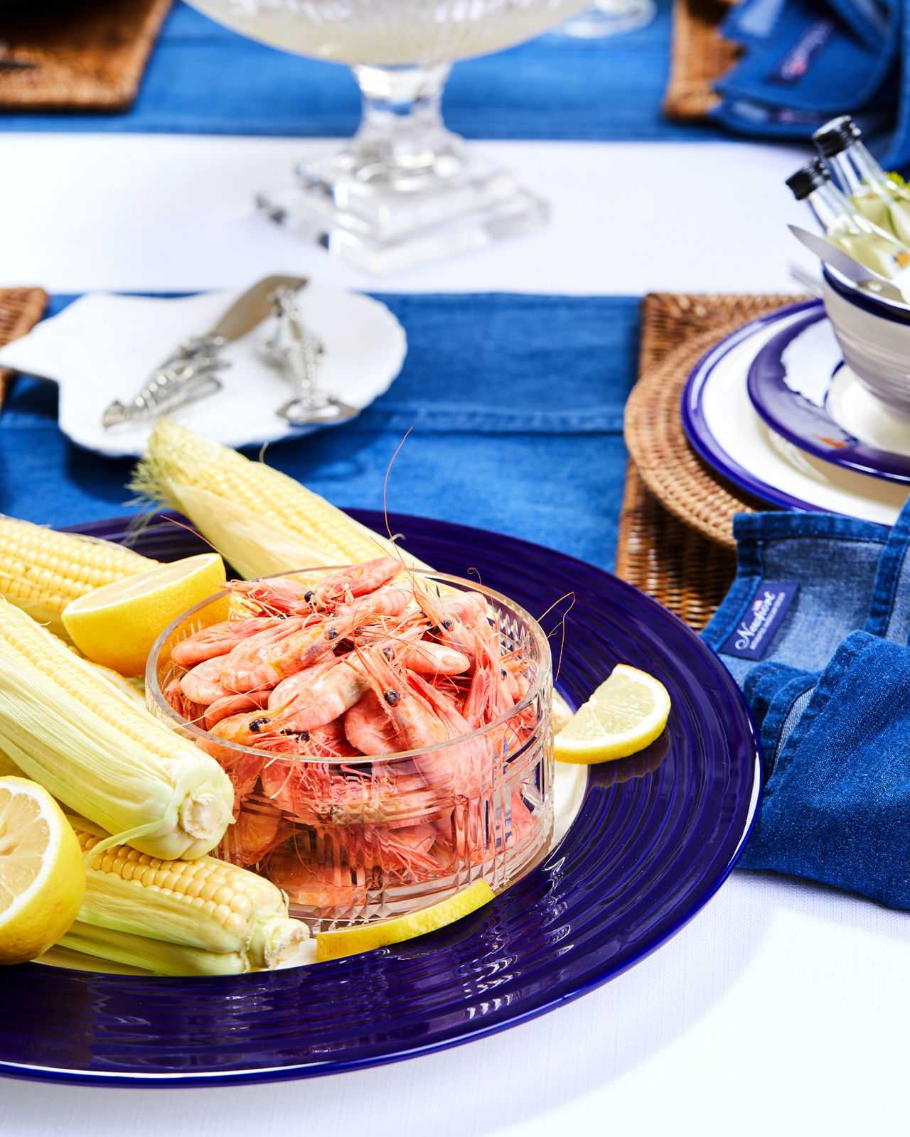 Palmer kristallask rutig