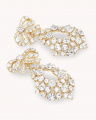 Alice Bow Earrings Crystal