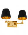Wentworth Double Wall Lamp Brass OUTLET