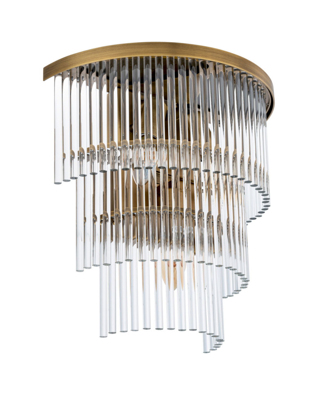 East wandlamp antiek messing