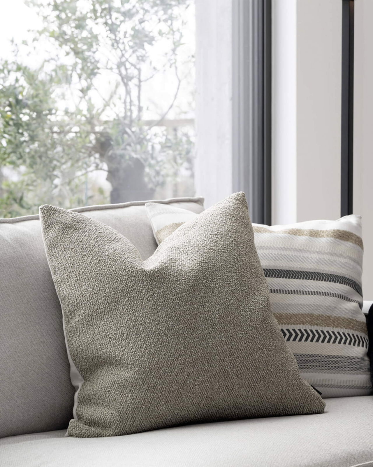 Nomad Woven kuddfodral linen