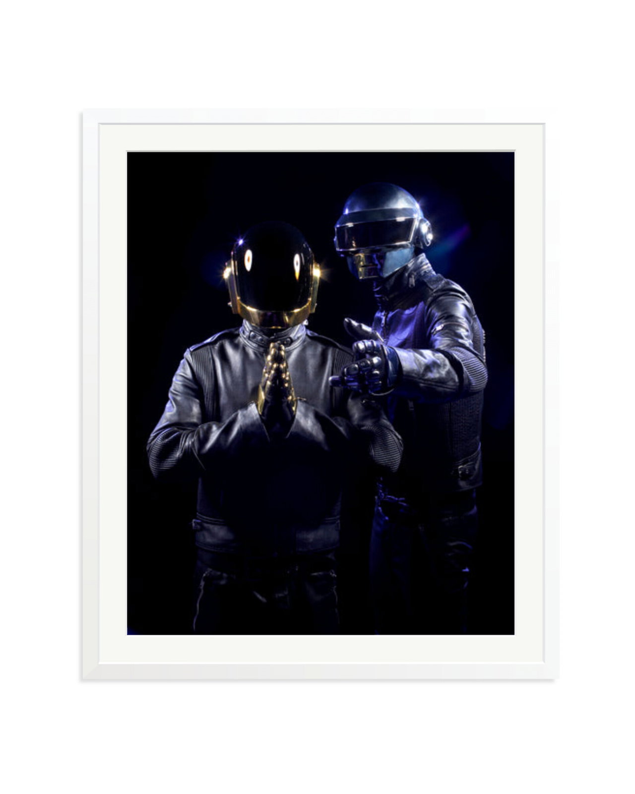 Daft Punk Robots black White / XXL