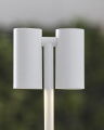 Doppia Accent Rechargeable Table Lamp Matte White
