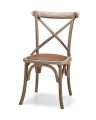 Newport Cross Dining Chair, Drifted Oak
