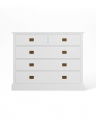 Sebago Chest of Drawers Classic White