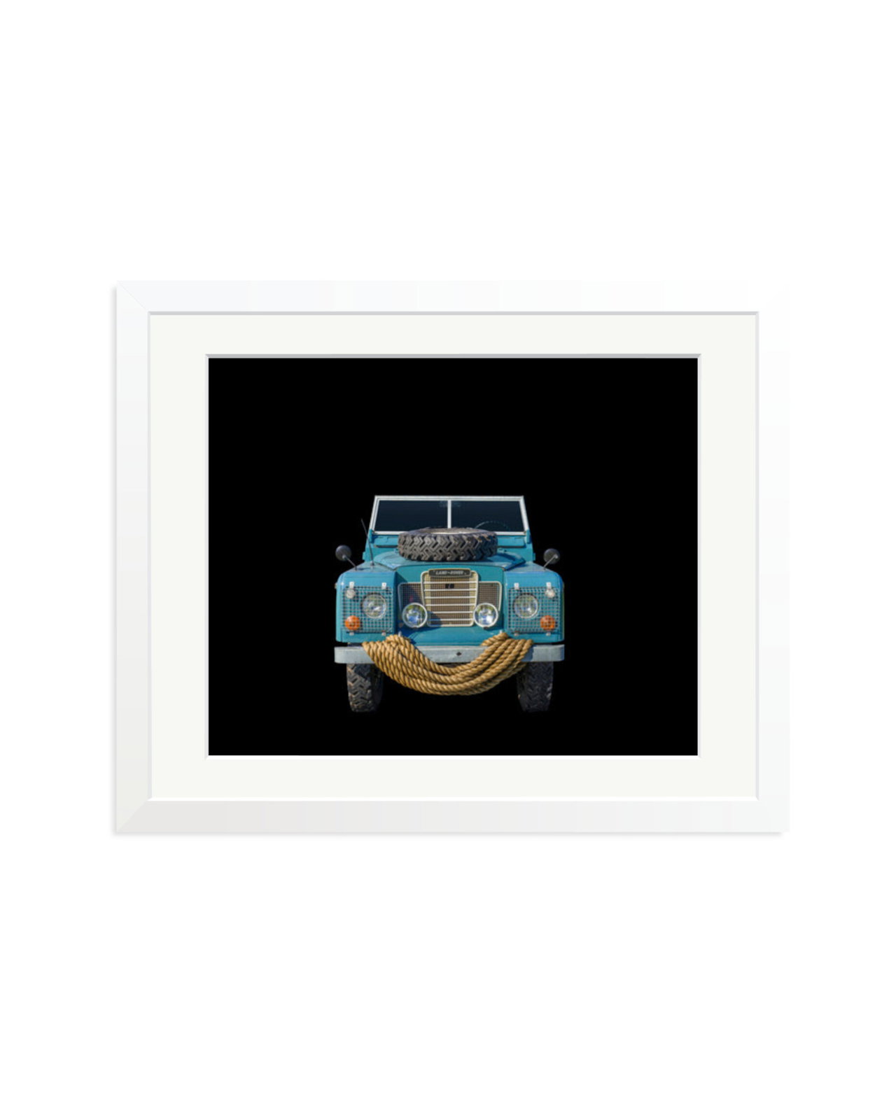 Land Rover Series III White / Medium