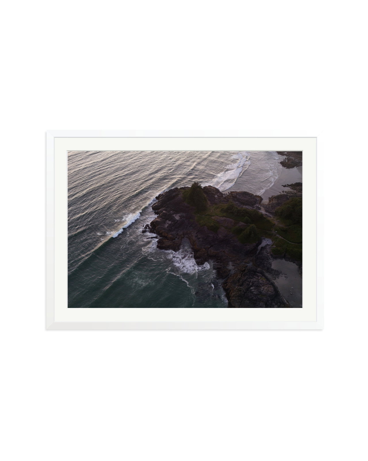 The Point at Nightfall White / XXL