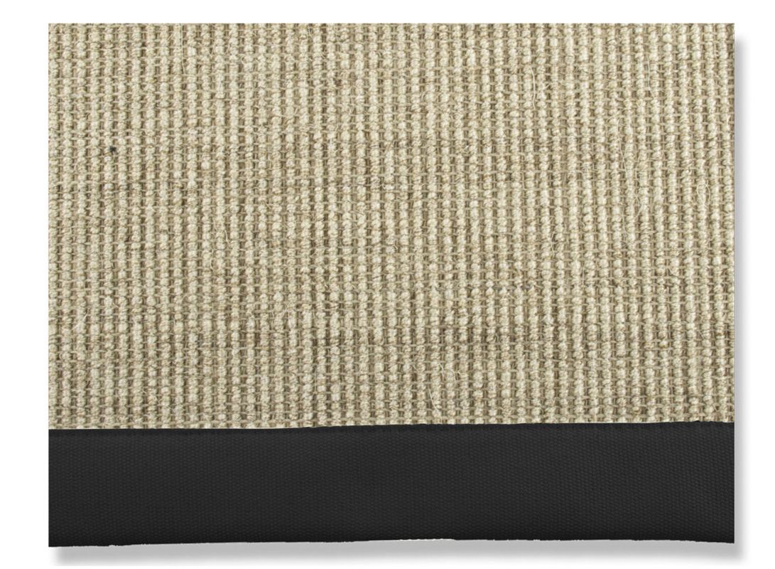 Sisal Carpet Black