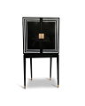 Art Deco Liqour Cabinet Black & White