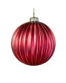 Cordelia Weihnachtskugel Rot 12 cm
