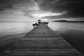Pier B/W