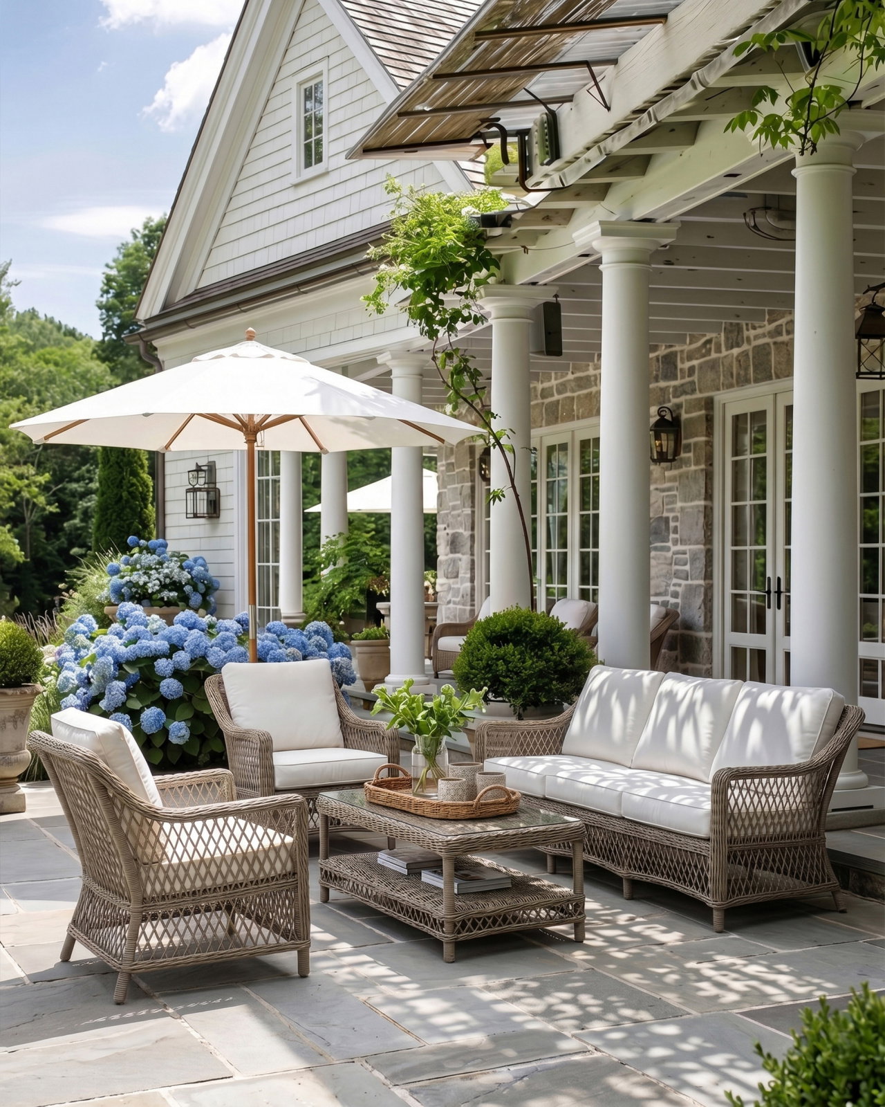 Marbella soffgrupp med Marbella soffbord