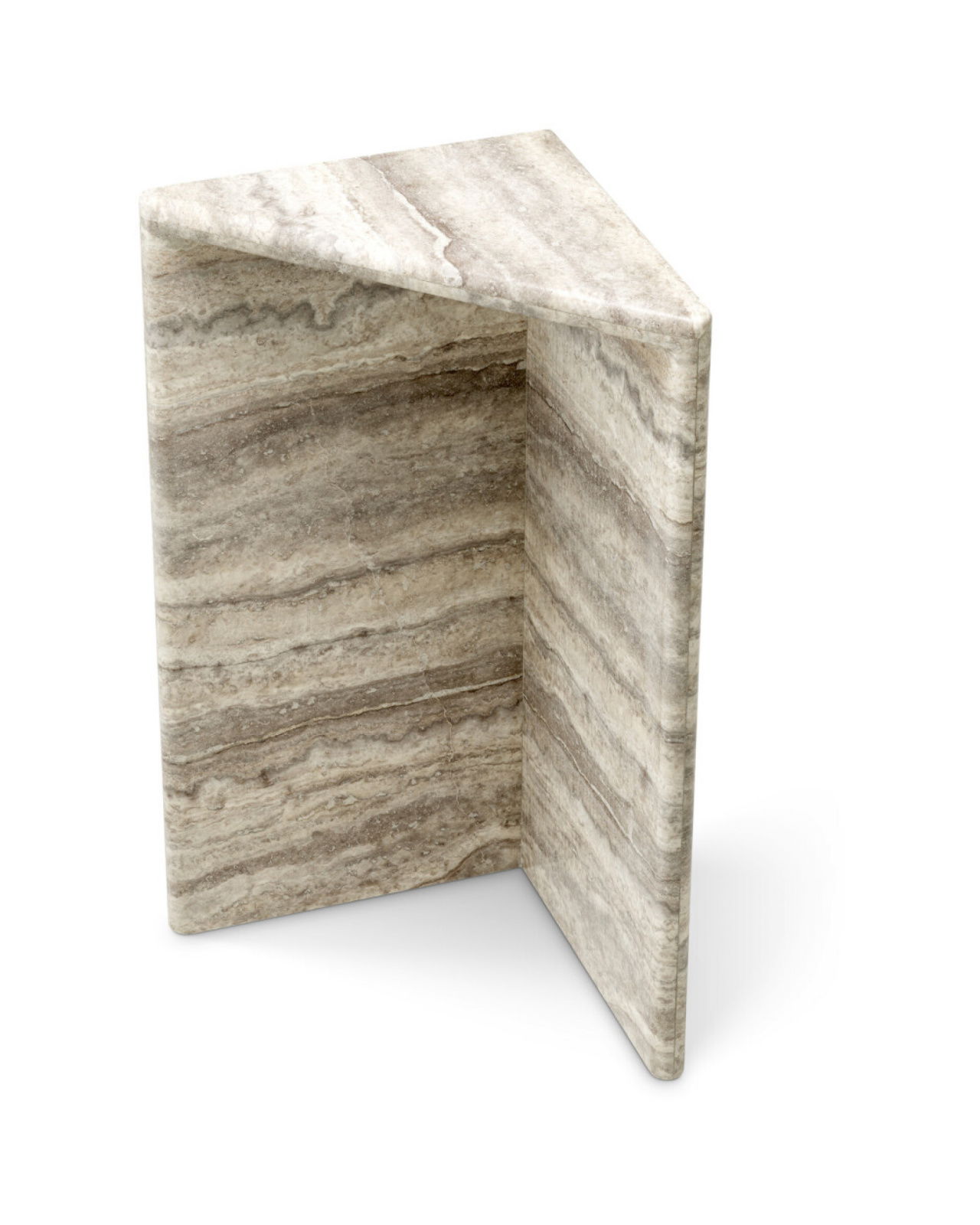 Northbridge piedestal zilver travertijn