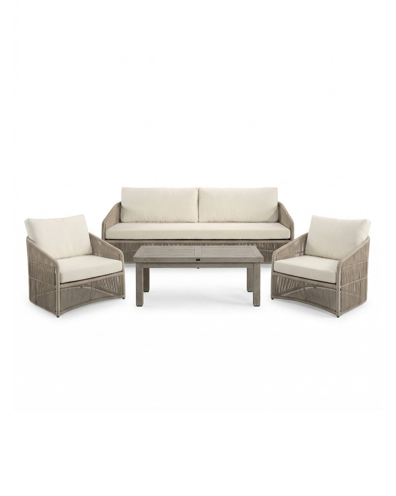 Los Cabos loungegrupp med vintage soffbord