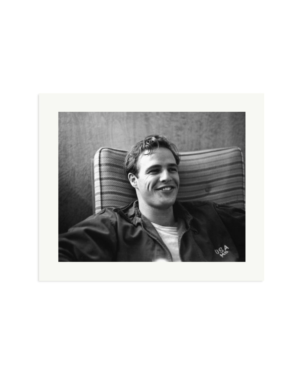 Marlon Brando on Set of 'The Men' Print Only / Large