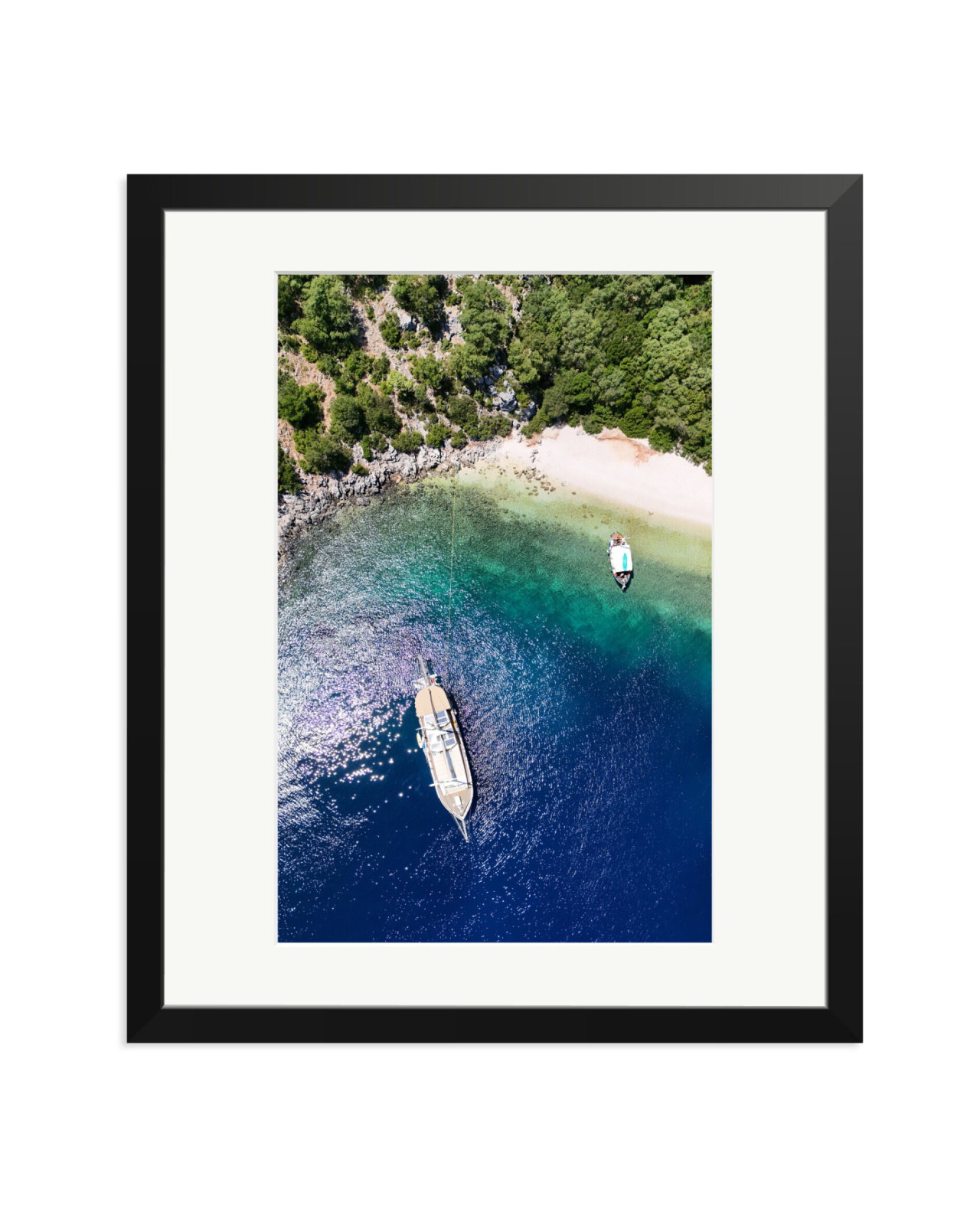 Sailing in Kefalonia Black / Large
