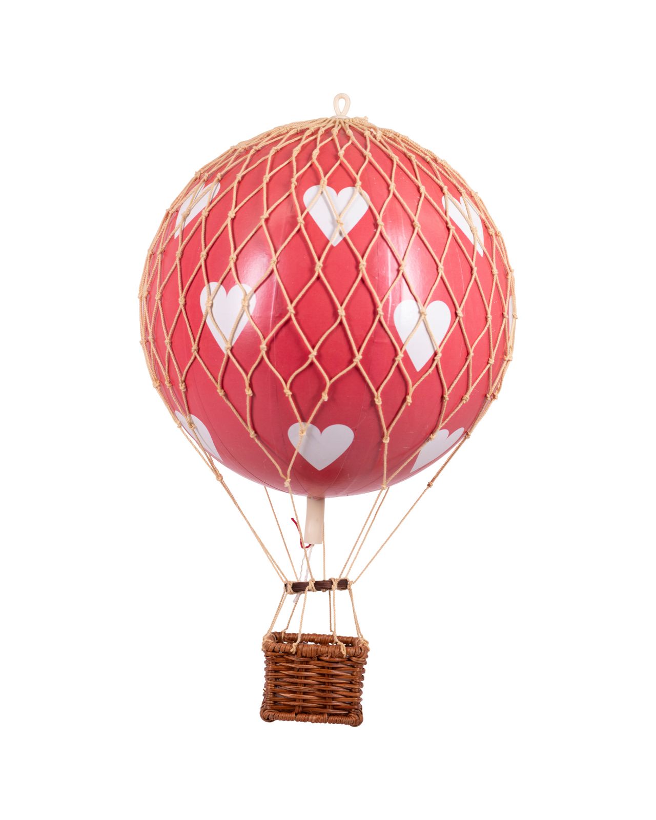 Travels Light luchtballon Red Hearts