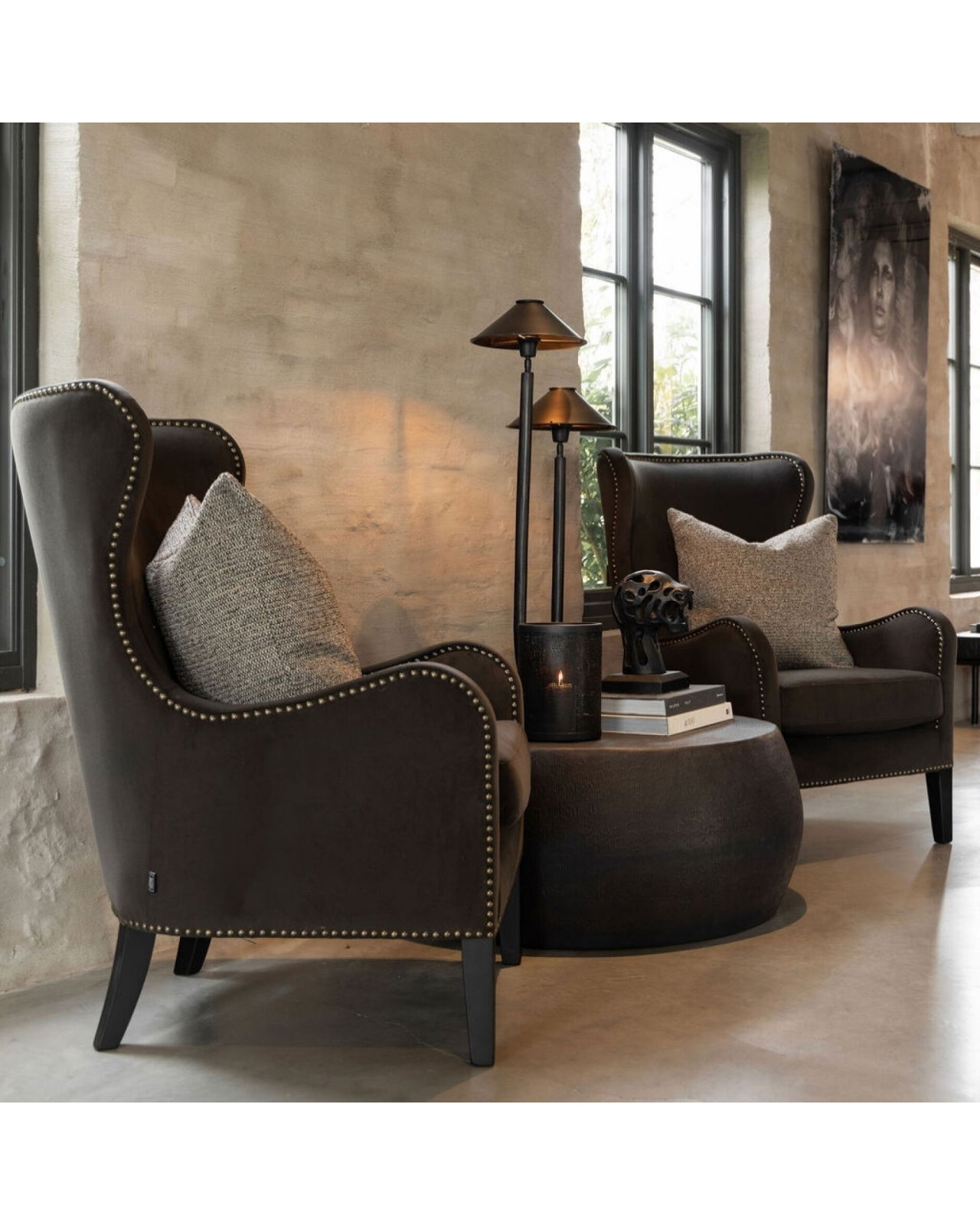 Fiora Side Table Black