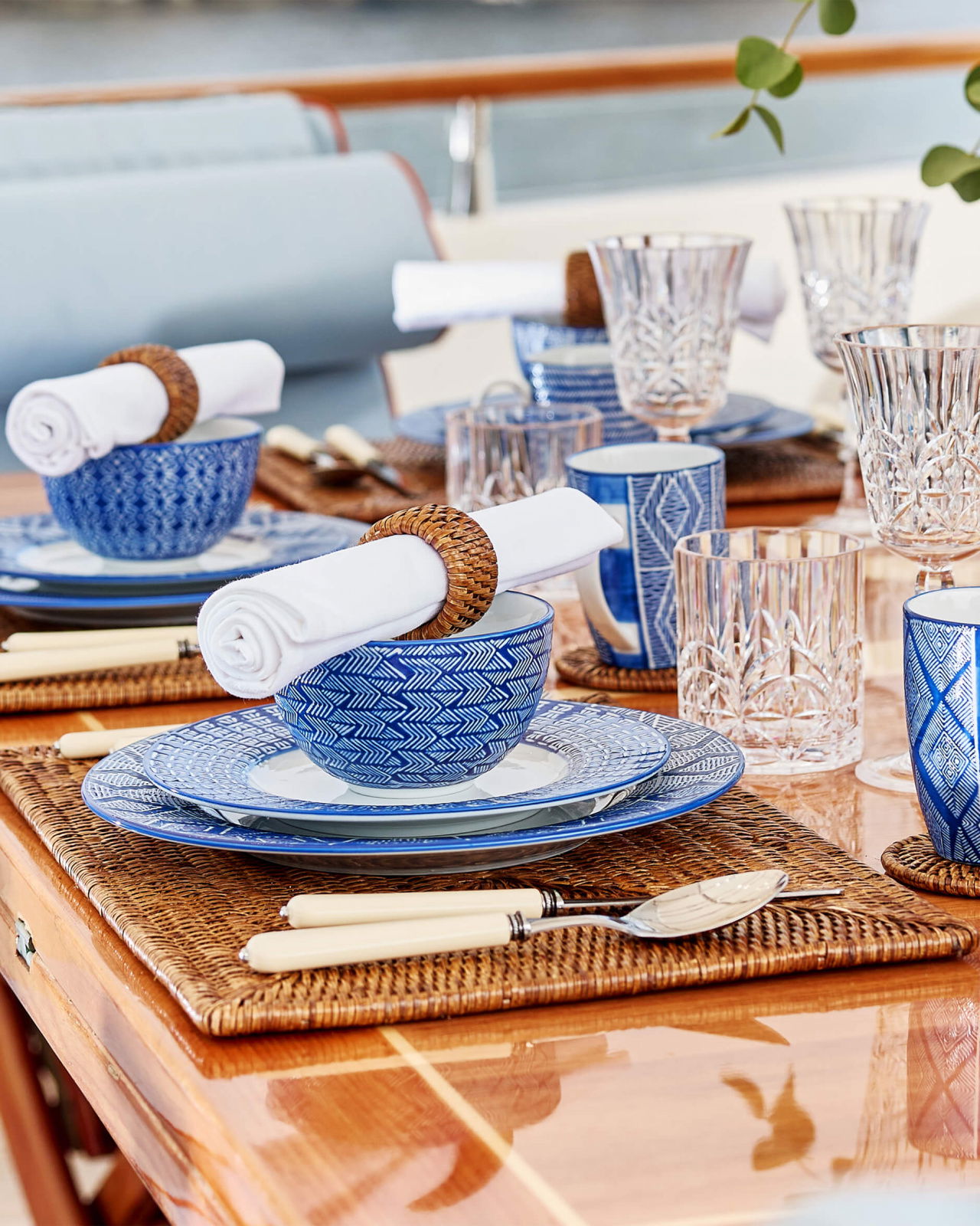 Antique Placemat Rattan