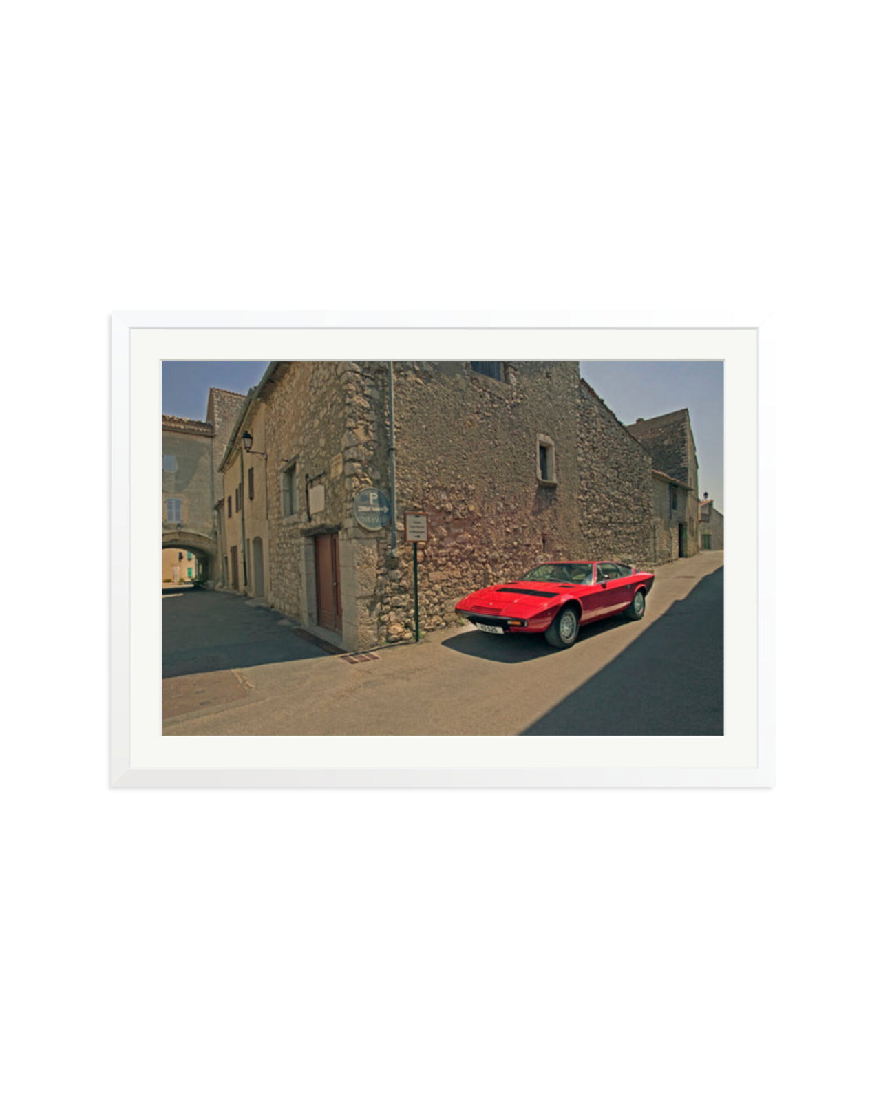 Maserati Khamsin White / XXL