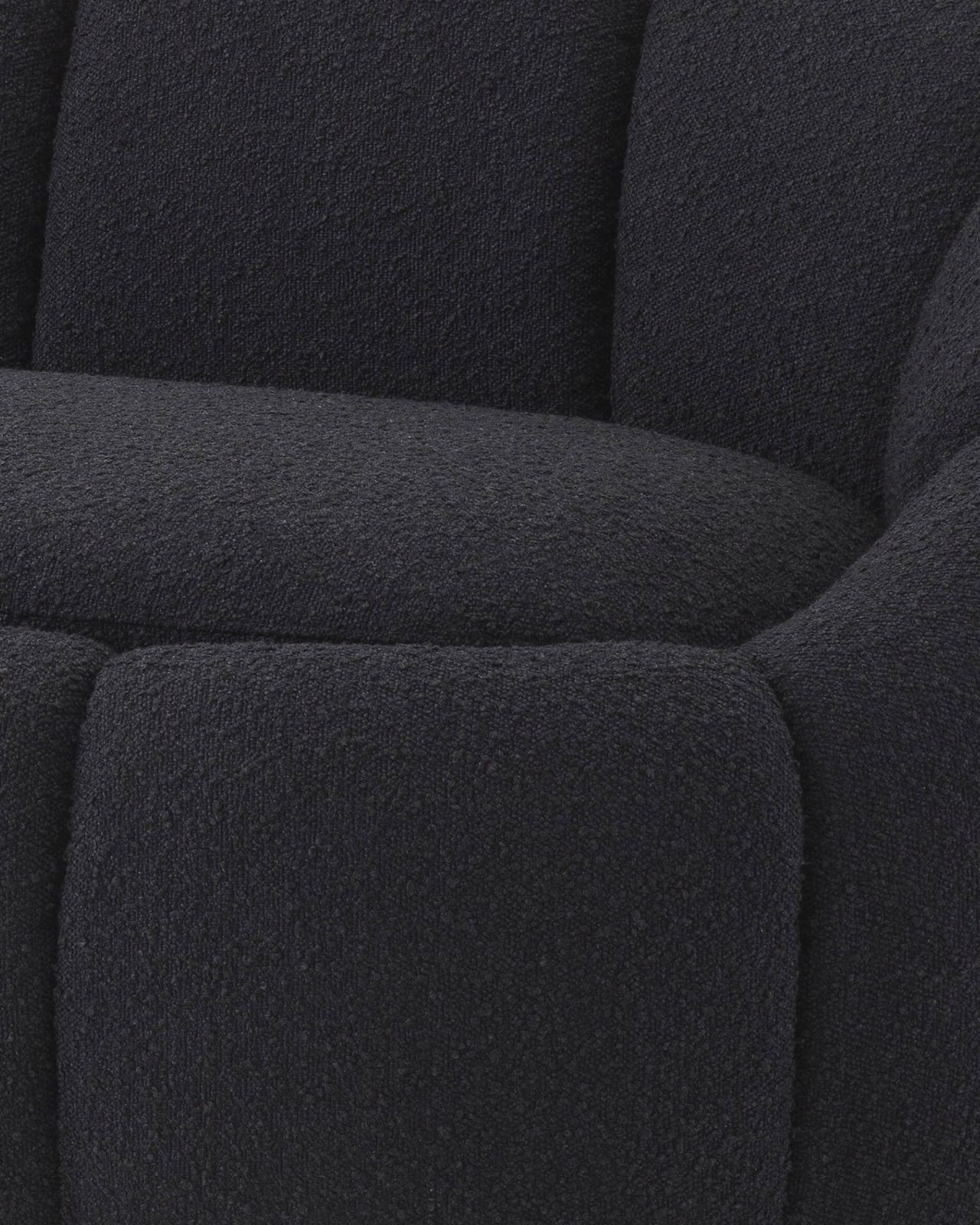 Inger soffa bouclé black