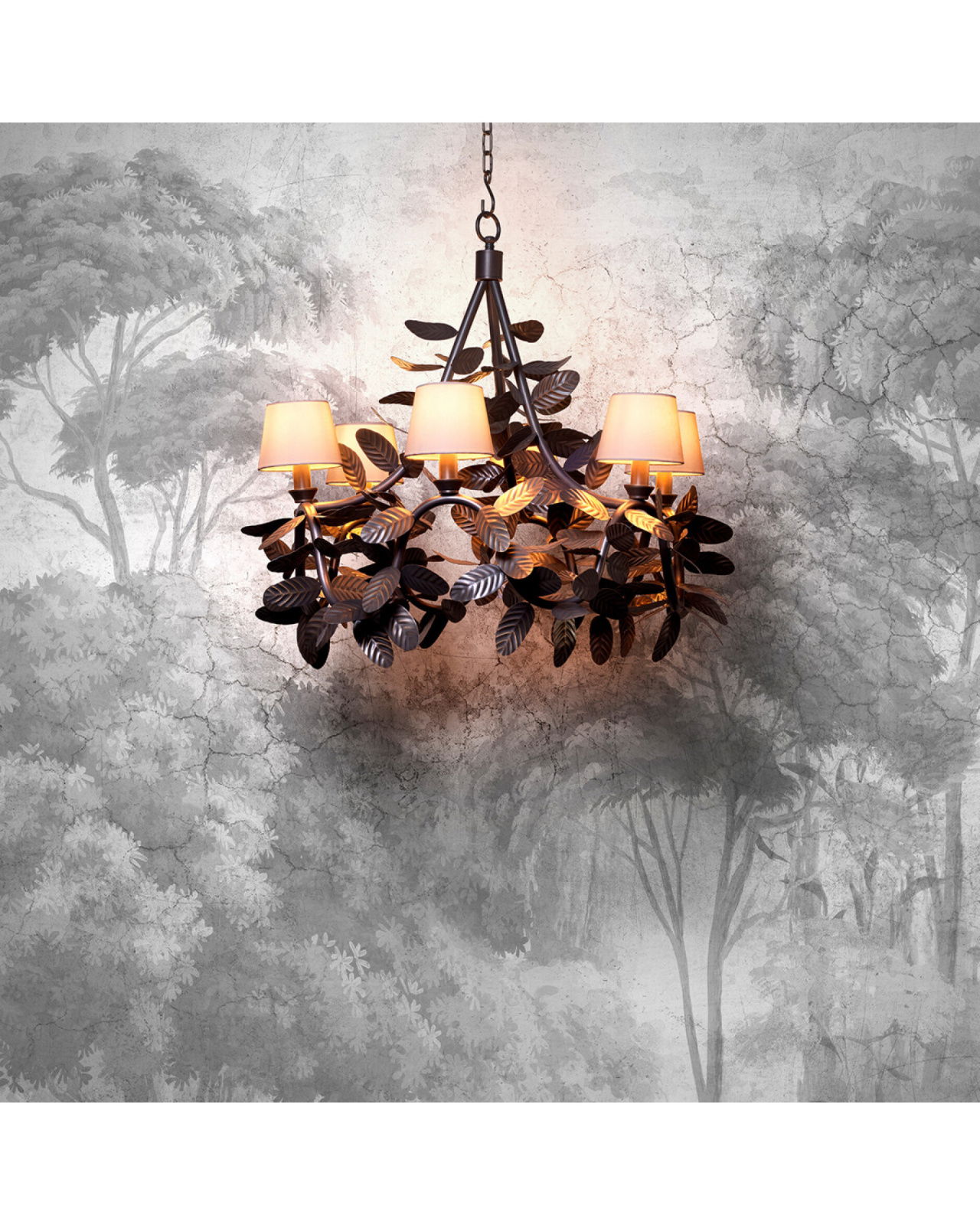 Cheverny pronssinen kattokruunu