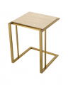 Cocktail Side Table Brass