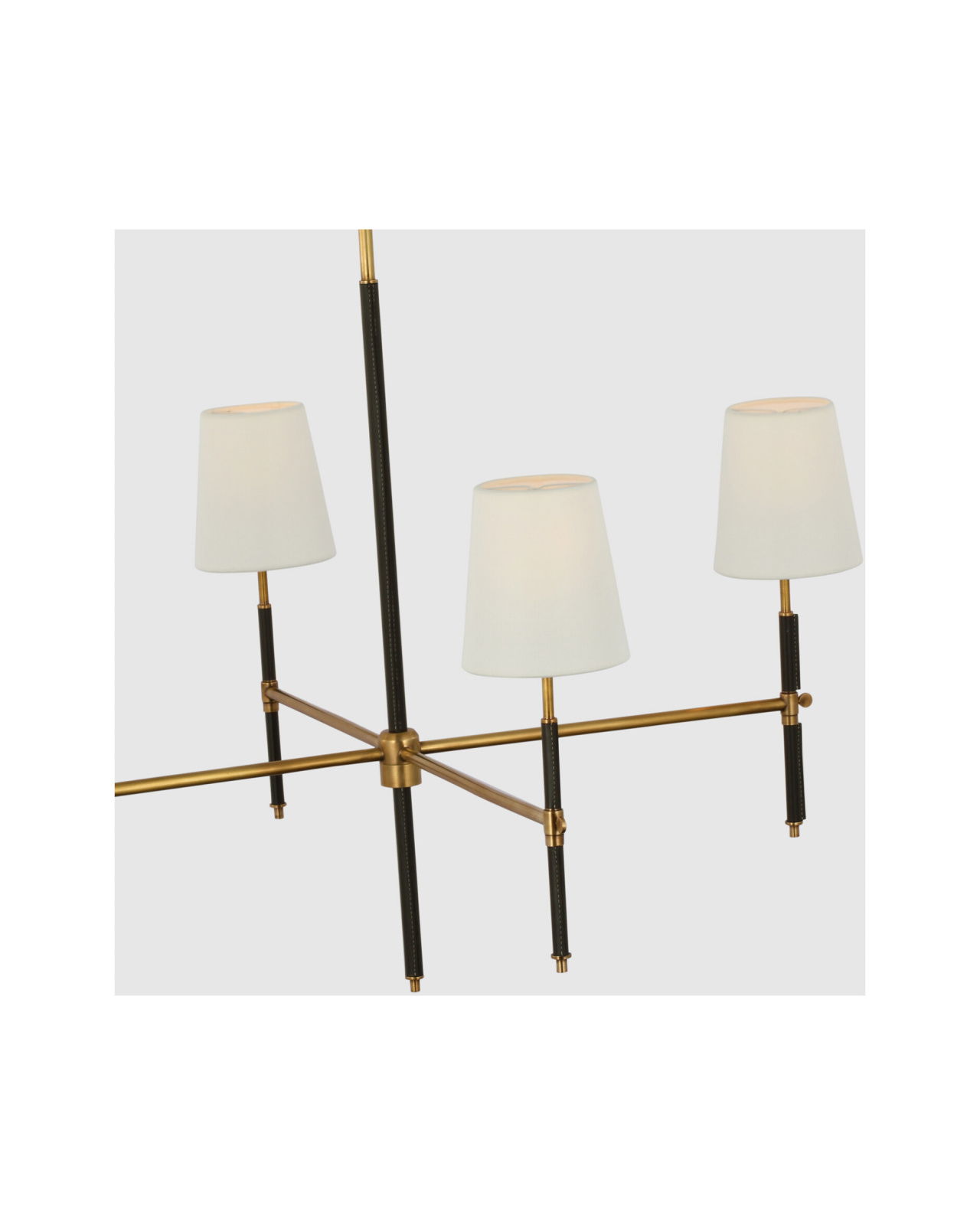 Bryant Wrapped Chandelier Brass L