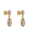 Petite Sofia earrings crystal guld
