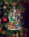 Wishwell sneglobus juletræspynt