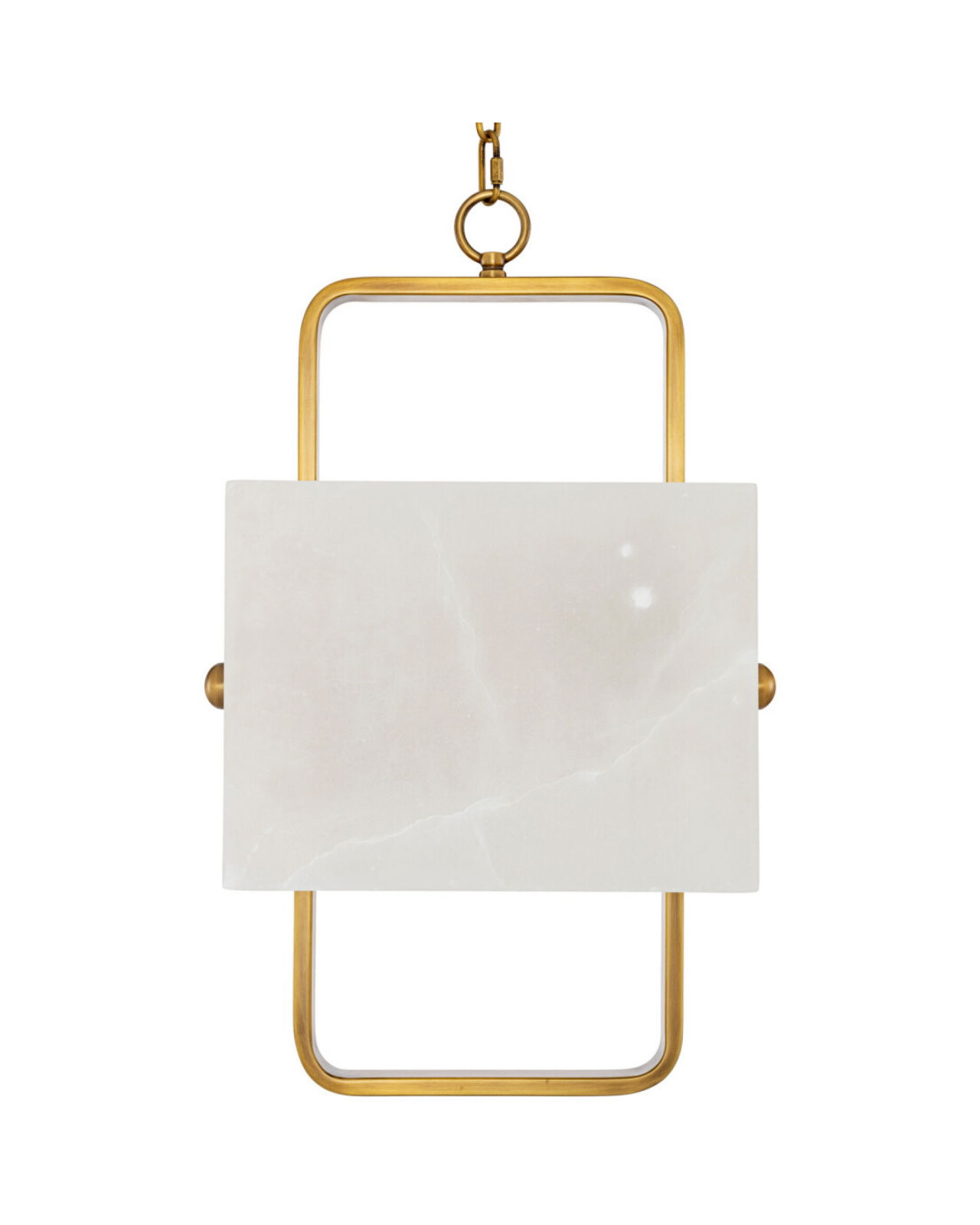 Melbourne kroonluchter antiek messing