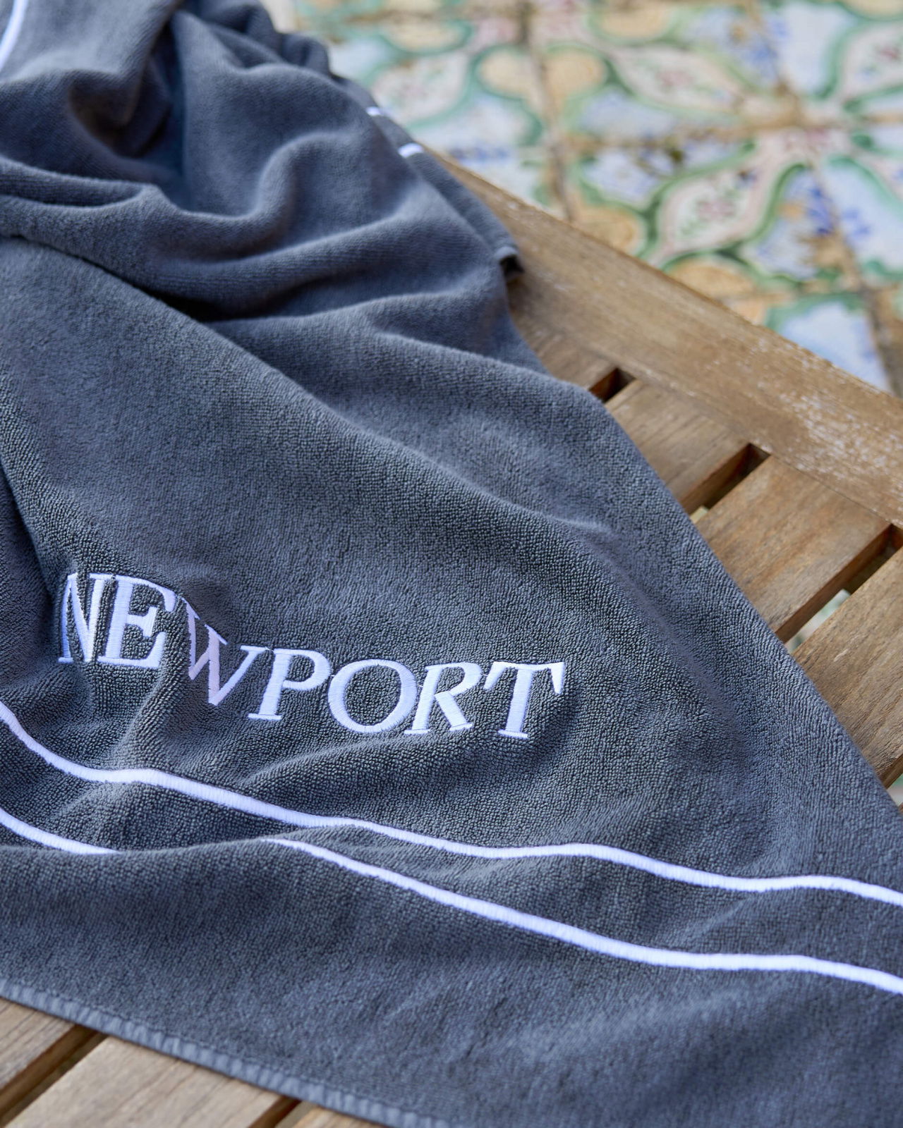 Capri strandhandduk grey