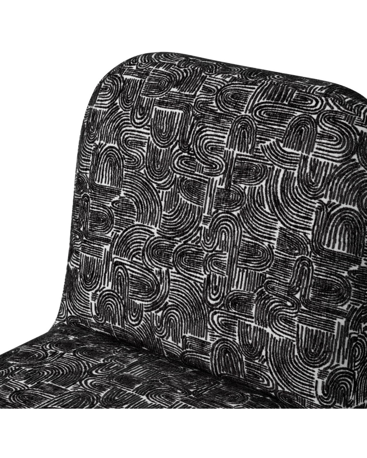 Magnus Esszimmerstuhl Solent schwarz weiß