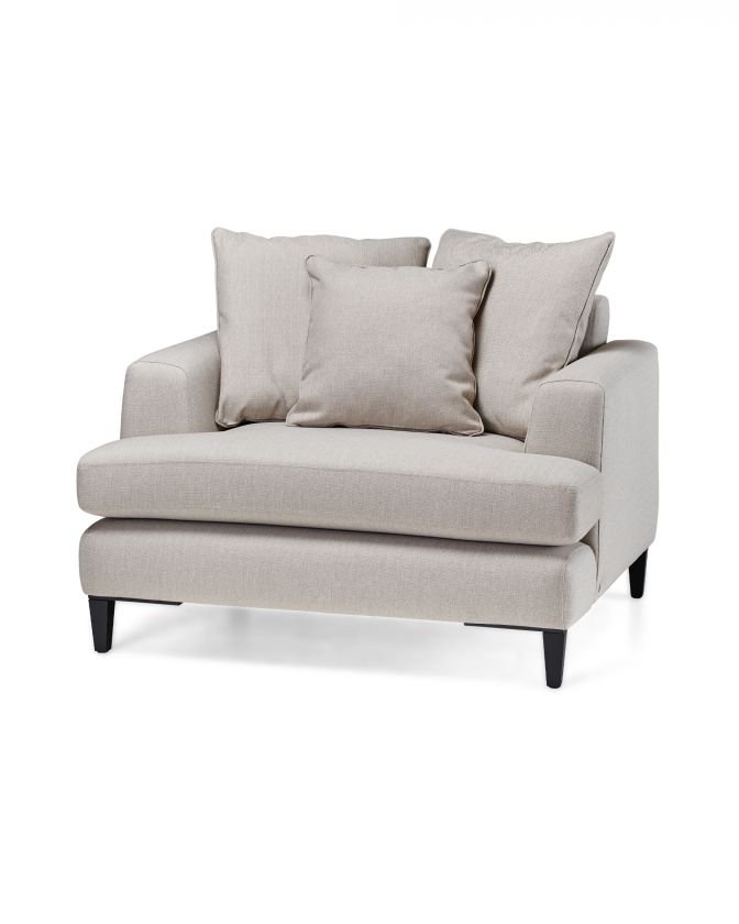 Los Angeles armchair 1-seater, sand