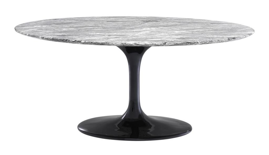 Dining table Solo grey faux marble