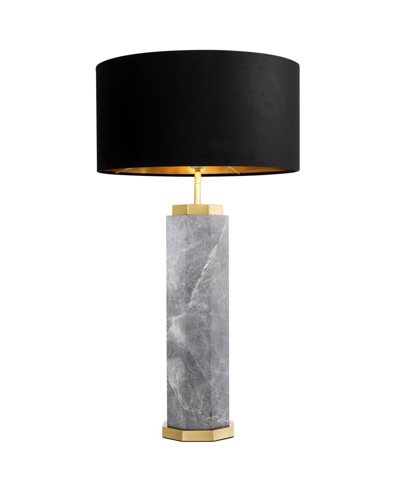 Newman table lamp grey