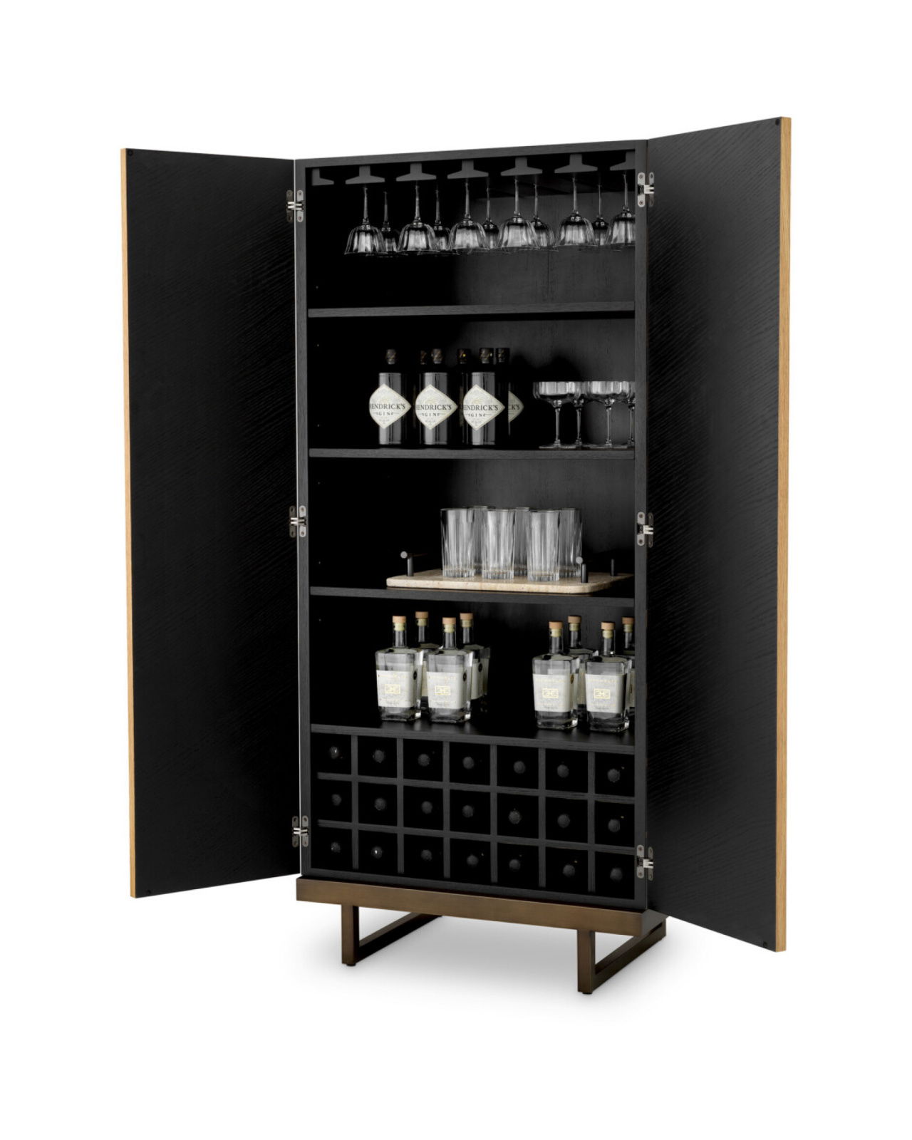 Wexford barkast natuurlijk eikenfineer