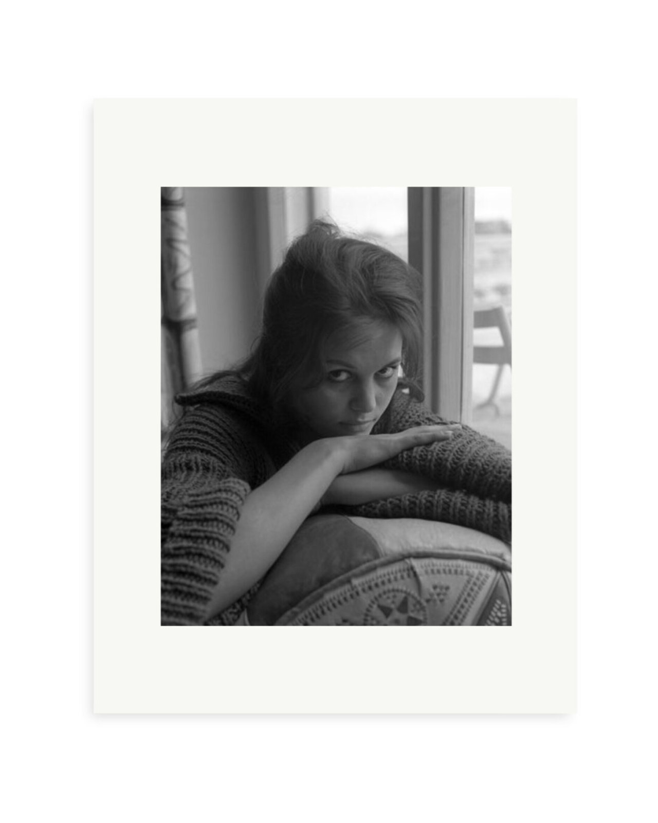 Claudia Cardinale Staring Print Only / Small