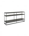 Pittsburgh console table black OUTLET