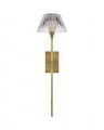 Blaze 19" Tail Sconce Natural Brass