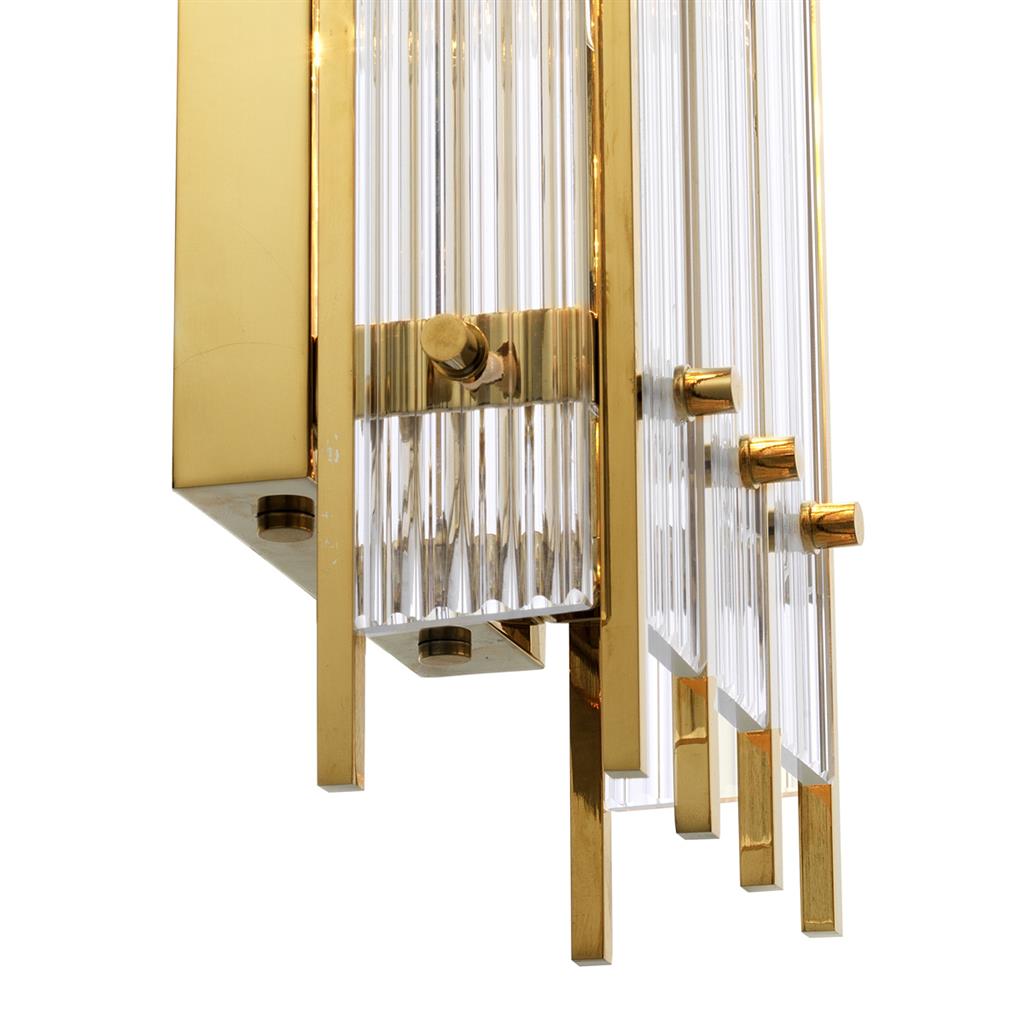 Sparks vägglampa guld
