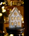 Colmar white candle lantern