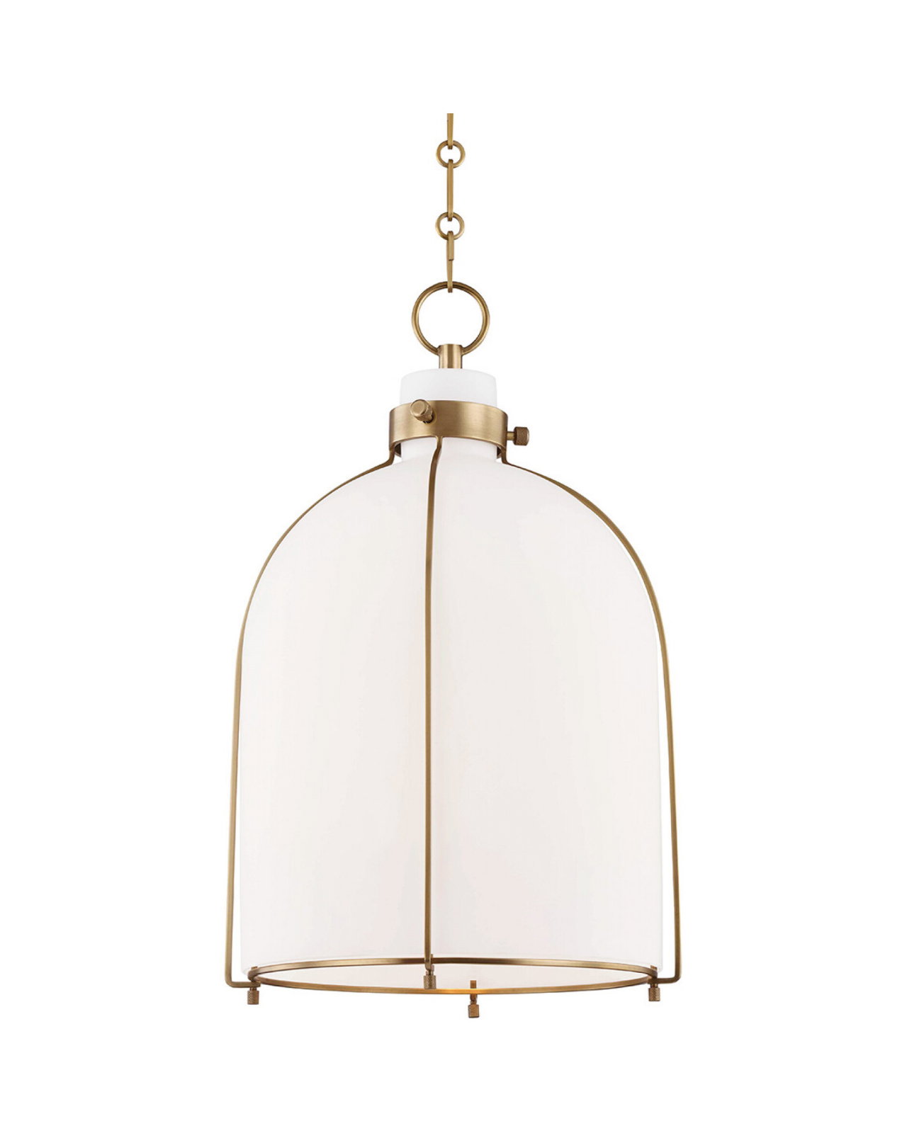 Eldridge Pendant Aged Brass